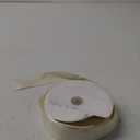 Beige Satin Ribbon 1-1/2 inch X Continuous 100 Yards, Single Face Polyester Ribbon Perfect for Gift Wrapping, Flower Bouquet, Wedding Decor, Crafts, Bow Making, Sewing and More