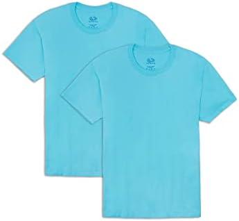 Fruit of the Loom Men's Eversoft Cotton T Shirts, Breathable & Moisture Wicking with Odor Control, Size 3 XL