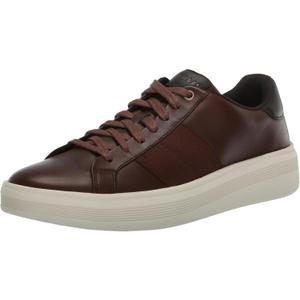 Cole Haan Men's Grand Crosscourt Premier (10.5 Wide, Dark Coffee/Dark Roast/Birch)