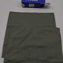 MIULEE Decorative Pillow Covers 18x18, 2 Pack Boho Farmhouse Neutral Throw Pillows for Couch, Thick Textured Modern Linen Cushion Cases Sofa Bed Living Room Home Decor, Olive Green