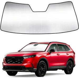 Windshield Sun Shade for Honda CRV 2023-2026 | Custom Fit, Foldable, Block Heat 99% UV Rays, Thick Window Sunshade, Keep Cooler