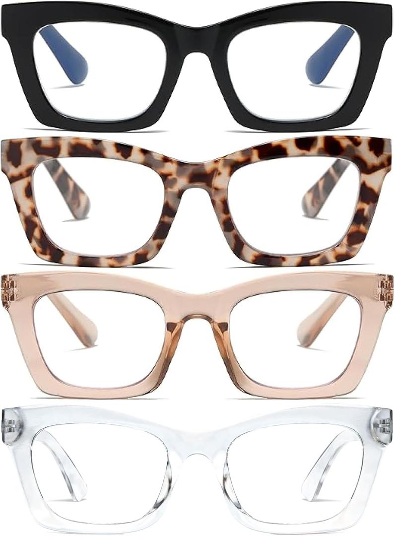 Stylish Reading Glasses for Women, Stylish Eyeglasses, Blue Light Readers, Cheaters