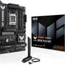 ASUS TUF Gaming B650E-PLUS WiFi AMD B650 ATX Motherboard, 12+2+1 80A DrMOS Power Stages, DDR5, PCIe 5.0 Ready, 3X M.2, Wi-Fi 6E, 2.5Gb LAN, DisplayPort, HDMI, USB Type-C, BIOS Flashback, Aura Sync