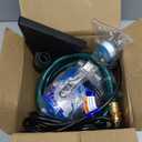 Pump with Hose, 115V 1/10HP 330GPH Power Water Pump Transfer Drain Pump, with Suction Hose Kit