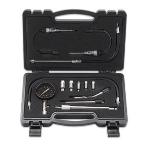 Lichamp 12pcs Compression Tester Adapter Kit with Spark Tester, Automotive Engine Cylinder Leak Down Compression Test Motor Pressure Gauge