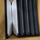 10 Pack Black Padded Bench Cushions, 32.5" x 10"