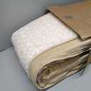 Furhaven Replacement Dog Bed Cover Ultra Plush Faux Fur & Suede Contour Luxe Lounger, Machine Washable - Cream, Jumbo (X-Large)