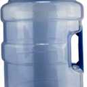 New Wave Enviro BPA Free PET Bottle, 5-Gallon Capacity, Screw Top, Designed for Durability with Integrated Handle, Blue Color