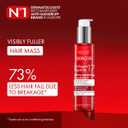 Dercos Collagen Peptide 17 Ultra-Repairing Treatment, 150ml, Anti Hair Fall Pre-Shampoo Bond Repair Hair Treatment, Strengthens, Reduces Breakage, Preps & Protects