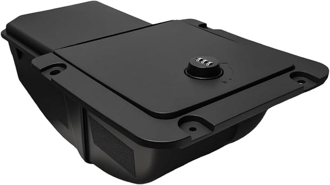 Bed Cargo Partition Storage Bin with Code Lock Compatible with Ford Maverick XL 2025 2024 2023 2022, Truck Rear Side Organizer for Maverick Accessories with 3-Digit Security Code Lock