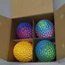 Easter Basket Stuffers 3D Printed Dragon Egg Toy (4 Pack) - Surprise Mystery Inside, Articulated Crystal Dragon, Fidget Sensory Toy for Kids Birthday Surprise Easter Egg Hunt Party Favors
