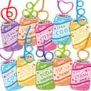 Valentines Day Cards for Kids School - 30 Pack Valentines Straws for Class And Valentine Day Gifts for Kids Classroom Preschool, Party Favors for Boys for Kid And Crazy Valentine Straws & Girls