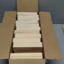 Fun Express Wooden Tray Set of 12 - Small Wood Trays for Crafts, DIY Projects & Painting | Unfinished Natural Wood Craft Supplies for Kids & Adults | Mini Square Wooden Trays for Home Decor