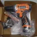 12V Cordless Electric Drill Driver Set, Powerful Lightweight Portable Rechargeable Screwdriver 65pcs Accessories,2-Speed, 24+1 Position for Wood/Wall Drilling & Screw Driving, Home DIY Tool woman man