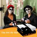 Boo Basket Stuffers for Women Adults, Boo Basket Ideas, Halloween Throw Blanket for Women Men, Gothic Horror Scream Blanket, Ghosts Reading Books Blankets, Fall Blankets for Couch Bed 50"X60"