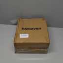 BAIRAYEN 2 Pack 10.2” Candle Lanterns Decorative Indoor Hanging Lanterns with Warm Flickering LED Candle 6 Hours Timer, Black Battery Powered Candle Lantern Table Centerpiece Mantle Shelf Home Decor