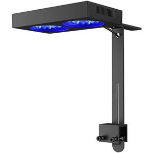 NICREW NavaReef 135 Reef LED Light, 135W Reef Aquarium Lighting for LPS/SPS Corals and Saltwater Fish Tanks, Built-in Timer, Blue Focused Spectrum