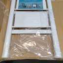 WOA WOA 2 Step Ladder, Foldable Step Stool, Aluminum Lightweight Ladder for Home Kitchen Closet, Anti-Slip Pedals, Ease of Folding, Portable, 300lbs Capacity - White