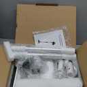 11-in-1 Steam Mop - Detachable Handheld Steam Cleaner with 380mL Tank, 260 Floor Steamer for Hardwood, Tile, Grout, Windows, Bath & Kitchen - 3-Level Steam Control, Multi-Purpose Floor Steam Cleaner (White)