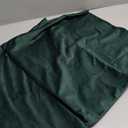 MIULEE Pack of 2 Velvet Soft Solid Decorative Square Throw Pillow Covers Cushion Case for Sofa Bedroom Couch,18x18 Inch Army Green