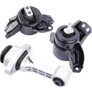 Engine Motor & Transmission Mount Compatible with 2014 2015 2016 2017 2018 2019 kia Soul 1.6L 2.0L L4 3-Piece Set Replace OEA71065 A71093 A71067