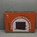 Smart Chicken Coop Heater, 200 Watts Chick Heater Built-in Adaptive Temperature Sensor, Chicken Coop Heater for Winter, Coop Heater Adaptable to Timer and Temp Controllers,UL-Compliant (Orange)