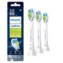 Philips Sonicare W DiamondClean - Genuine Replacement Electric Toothbrush Heads, White, 3 Pack, HX6063/65