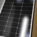 HQST Bifacial 200 Watt 12V Solar Panel, 9BB Monocrystalline Solar Panel High Efficiency Module PV Power for Battery Charging Boat, Caravan and Other Off Grid Applications,2 Pack