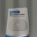 Petrichor Nest Thermostat Wall Plate - Compatible with Google Nest Thermostat 2020 - Nest Thermostat Trim Kit, Nest Thermostat Wall Plate Cover Accessory Easy Installation - Snow (White)