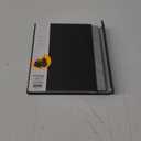 Top Flight Leather-Look Journal with Magnetic Flap, 96 Sheets, Ivory Ruled Paper, Black (4511413)