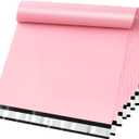 Famagic Poly Mailers 19x24 50 Pack, Waterproof Light Pink Shipping Bags, Tearproof Packaging Bags for Clothing Supplies, Self Seal Mailers Bags for Business, Mailing Poly Envelopes for Shipping