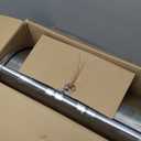 HILFA Stainless Steel Bread Box with Roll Up Lid, For Easy Kitchen Counter Storage, Bread Bin Holder,17.5X11.5X7.5 inch, Brushed,SB3100-BR