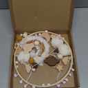 Let's make Baby Crib Mobile for Boys Girls Rainbow Nursery Mobile Gender Neutral Hand-Crocheted Mobile Ceiling Mobile - Rainbow, Clouds, Moon