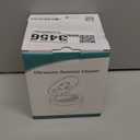 Upgraded Ultrasonic Retainer Cleaner Machine, 45kHz Ultrasonic Dentures Cleaner for Night Guards, Braces, Aligner, Toothbrush, Jewelry and More, 200ML Capacity, White