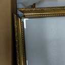 eletecpro 12x12 Picture Frames Set of 4, Vintage Photo Frame with Glass Cover, Gold Frames 12 by 12 Display 8x8 Photo with Mat or 12x12 without Mat for Home Wall Decor, Gold