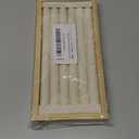 Bamboo Ring Holder,Ring Display Stand,Jewelry Organizer Stand for Rings Earrings SellingBeige