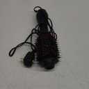 Hair Dryer Brush Blow Dryer in One, Upgraded 4 in 1 Hair Dryer and Styler Volumizer with Negative Ion Anti-frizz Ceramic Titanium Barrel Hot Air Hair Straightener Brush (Black/Pink)