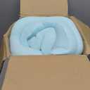 Linenspa Memory Foam Mattress Topper - 2 Inch Gel Infused Memory Foam - Plush Feel - Cooling and Pressure Relieving - CertiPUR Certified - Dorm Room Essentials - Twin XL Size