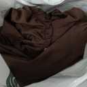 Women One Shoulder Long Sleeve Maxi Dress Bodycon Cut Out Long Formal Wedding Guest Dresses (Small, Brown)