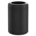 Black BathroomTrash can,10L/2.6GAL,Open Top Wastebasket Bin,Garbage Can for Bathroom,Living Room,Office,Kitchen,Bedroom,Hotel (Black)
