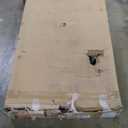 Hitch Mount Steel Cargo Carrier Basket with 49'' Folding Wheelchair Ramp, Fits 2'' Trailer Mounted Hitches