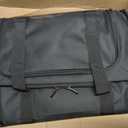 Henkelion Large Soft Sided Cat and Pet Carrier for Cats and Puppies up to 25Lbs - Collapsible, Waterproof Travel Carrier - Black