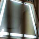 24"x36" LED Bathroom Mirror  Front Lighted Vanity Makeup Mirror, 3-Color Stepless Dimmable, Anti-Fog, CRI 95+, Memory Function, Large Smart Mirror for Wall