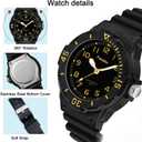 Kids Analog Watch for Boys Girls,50M Waterproof Children Quartz Soft Strap,Easy to Read Learn Time Watch for Kids Ages 3-12