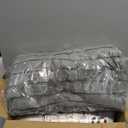 FURTIME Dog Bed for Small Medium Dog, Washable Orthopedic Pet Bed with Removable Cover, Rectangle Soft Calming Sleeping Puppy Bed Durable Pet Cuddler with Anti-Slip Bottom, Grey, M (25"x21"x7")