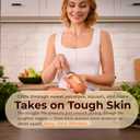 100% Stainless Steel Potato Peelers, 5Y warranty, Fruit Peeler for Kitchen, Ultra-Sharp, Ergonomic Handle, Vegetable Peelers for Kitchen, Dishwasher Safe, Pelador de papas, Veggie Peeler