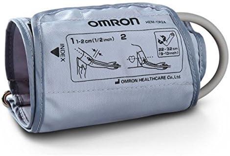 Omron Upper Arm home Blood Pressure D-ring cuff 9" to 13" w/2 cuff plugs for (BP710) (BP742) (HEM432C) (HEM-705CP) (HEM 711AC) (HEM712) (HEM712CLC) - Small