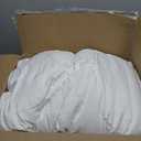 Andency White Super King Comforter, 3 Pieces Boho Bedding Set
