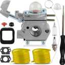MOTOALL Carburetor 308054114 308054075 for 26B Homelite Blower UT09526