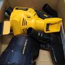 Cordless Vacuum Cleaner Compatible with Dewalt 20V Battery (No Battery), 50kPa 125AW Strong Suction | 5 HEPA Filters | 4-in-1 Nozzle | 65CFM Brushless Handheld Vacuum for Home, Car, Pet (Tool Only) (Yellow)